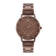 Helix By Timex Round 34mm Brown Dial Analog Women Watch - TW056HL10T