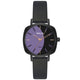 Helix Women Black/Violet Square Dial Quartz Analog Watch - TW057HL02