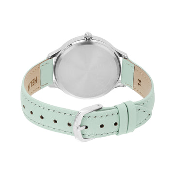 Helix By Timex Round 34mm Blue Dial Analog Women Watch - TW060HL06T