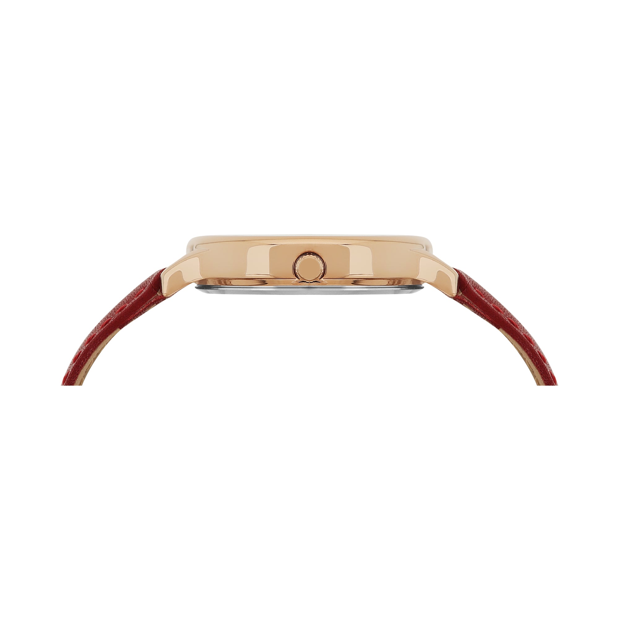 Helix By Timex Round 34mm Red Dial Analog Women Watch - TW060HL07T