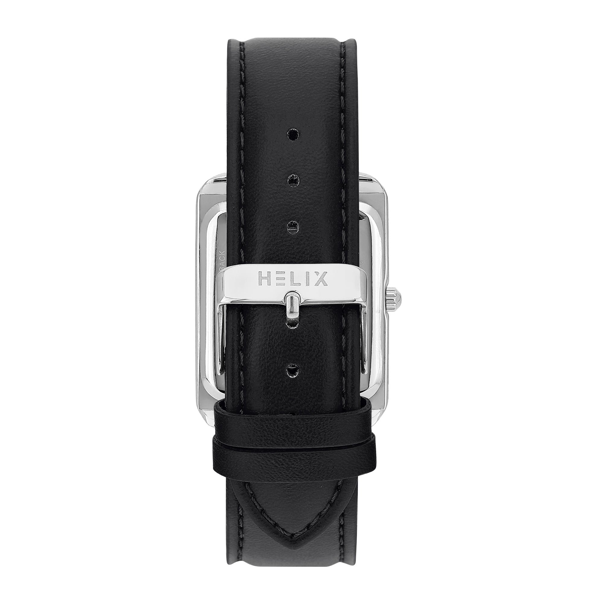 Helix By Timex Rectangle 36mm White Dial Analog Men Watch - TW064HG00T