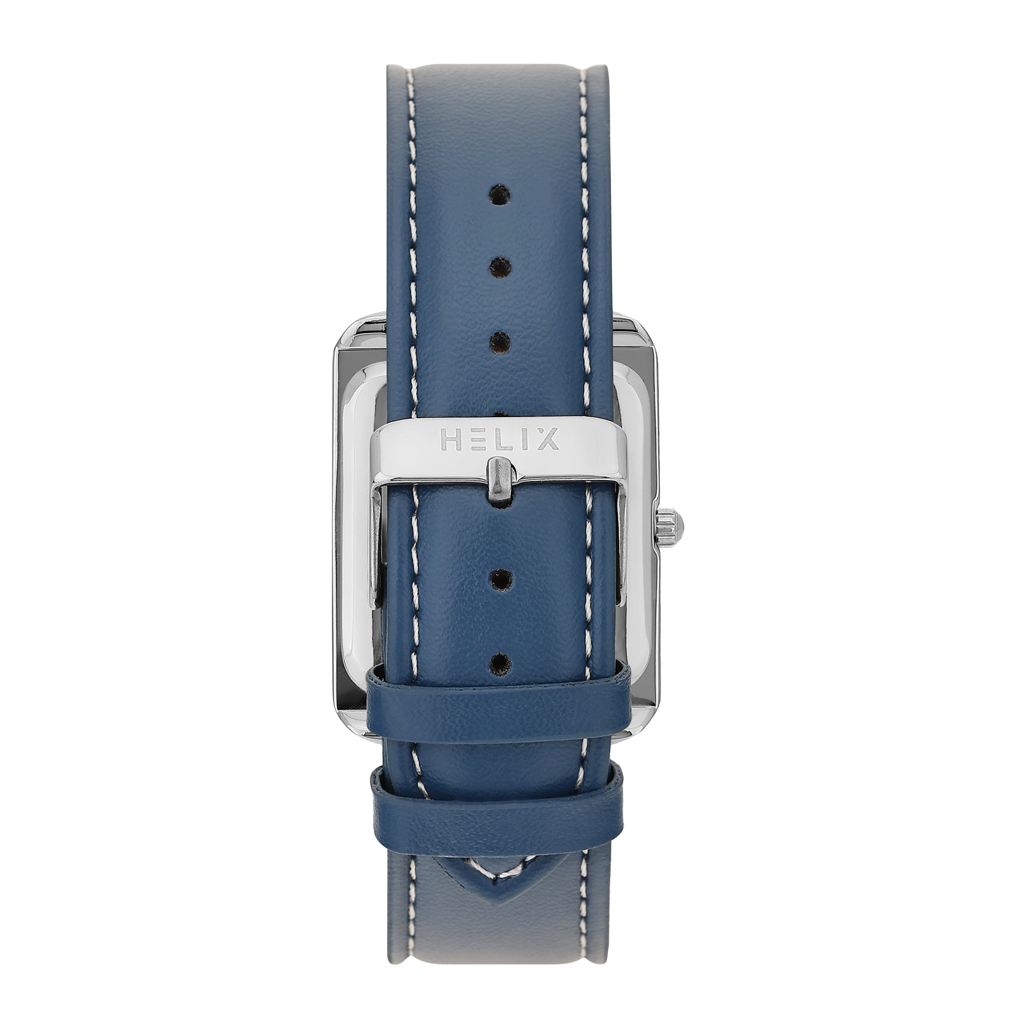 Helix By Timex Rectangle 36mm Blue Dial Analog Men Watch - TW064HG01T
