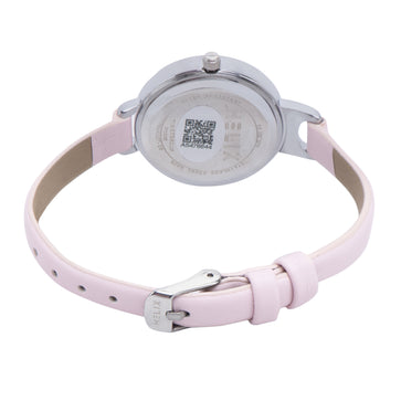 Helix By Timex Round 30mm Pink Dial Analog Women Watch - TW064HL00T