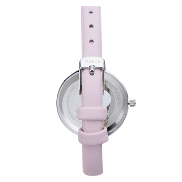 Helix By Timex Round 30mm Pink Dial Analog Women Watch - TW064HL00T