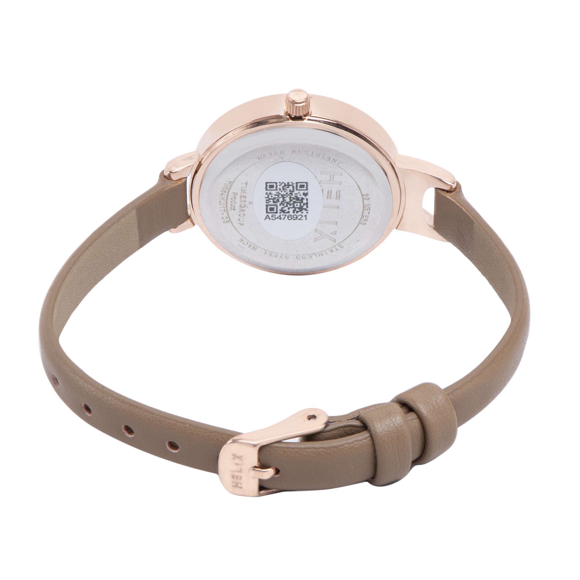 Helix By Timex Round 30mm Rose Gold Dial Analog Women Watch - TW064HL01T