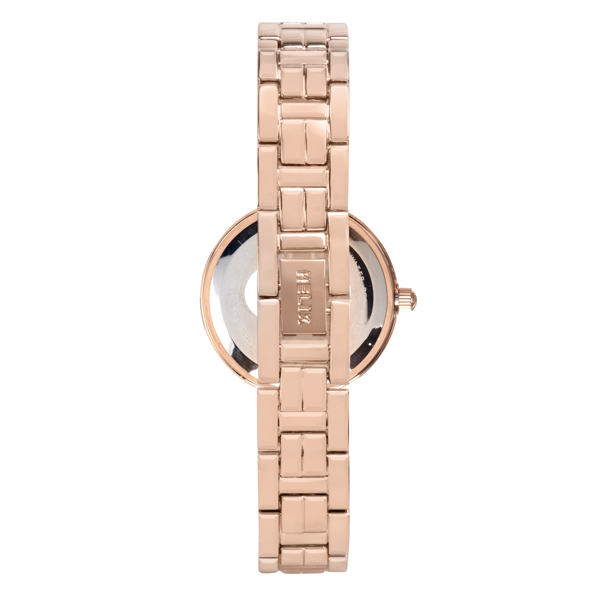 Helix By Timex Round 28mm Pink Dial Analog Women Watch - TW065HL00T