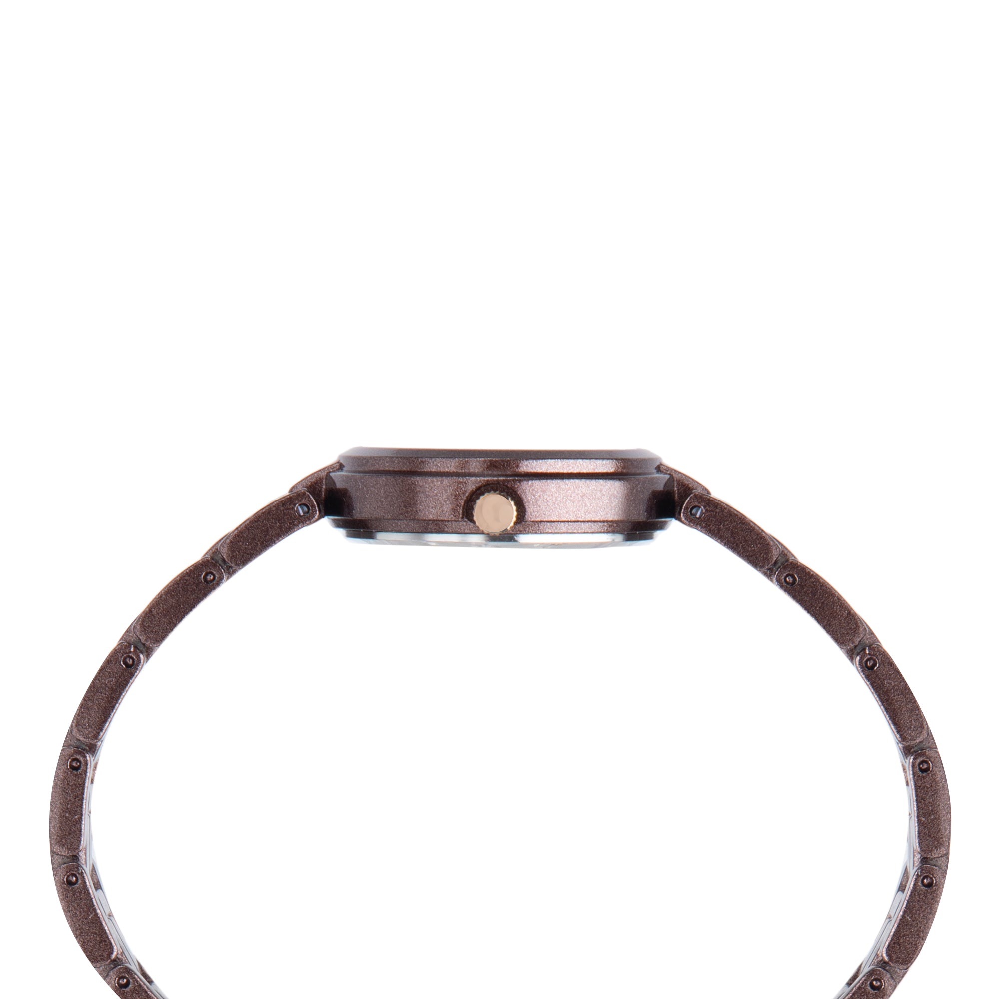 Helix By Timex Round 28mm Brown Dial Analog Women Watch - TW065HL01T