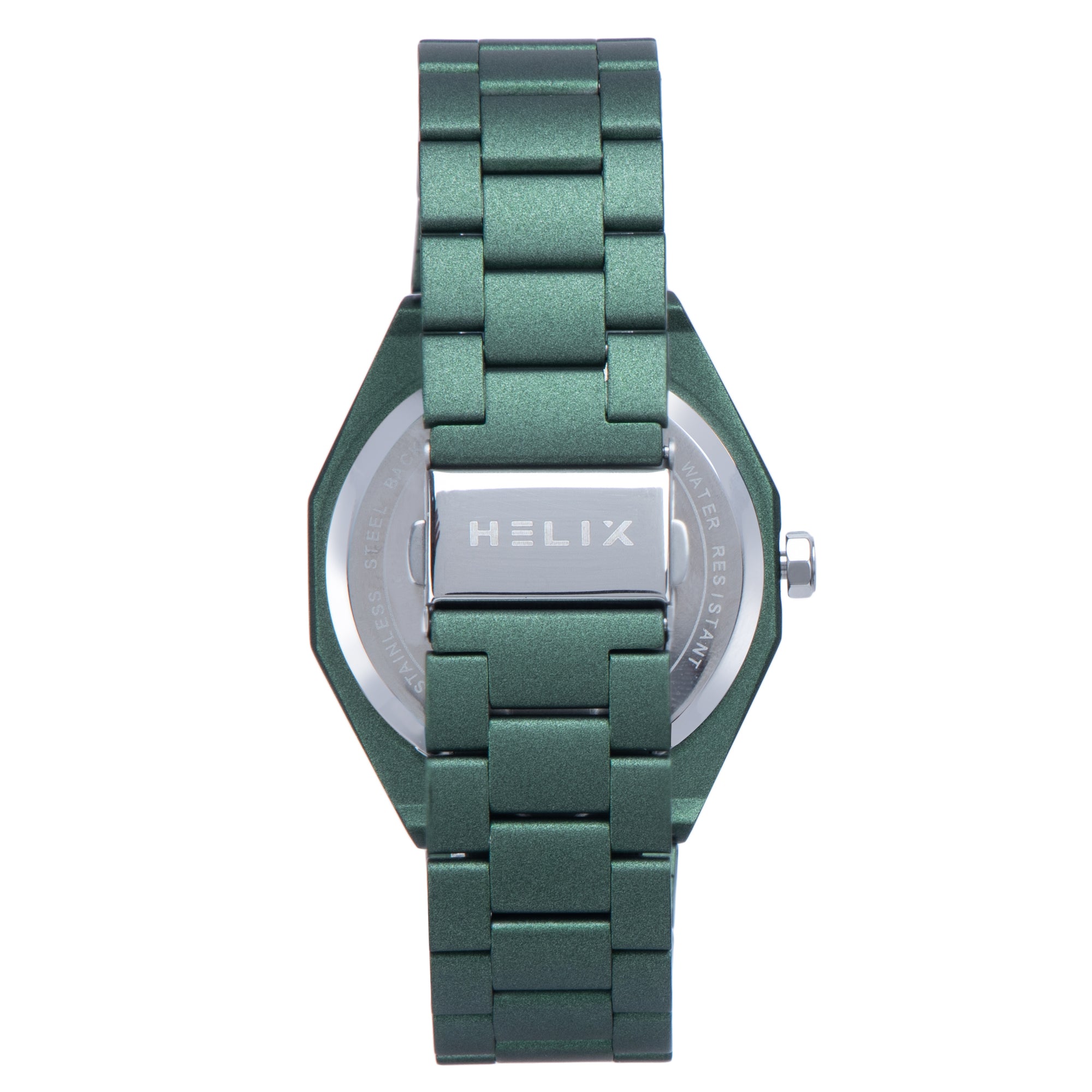 Helix By Timex Round 41mm Green Dial Analog Men Watch - TW066HG03T