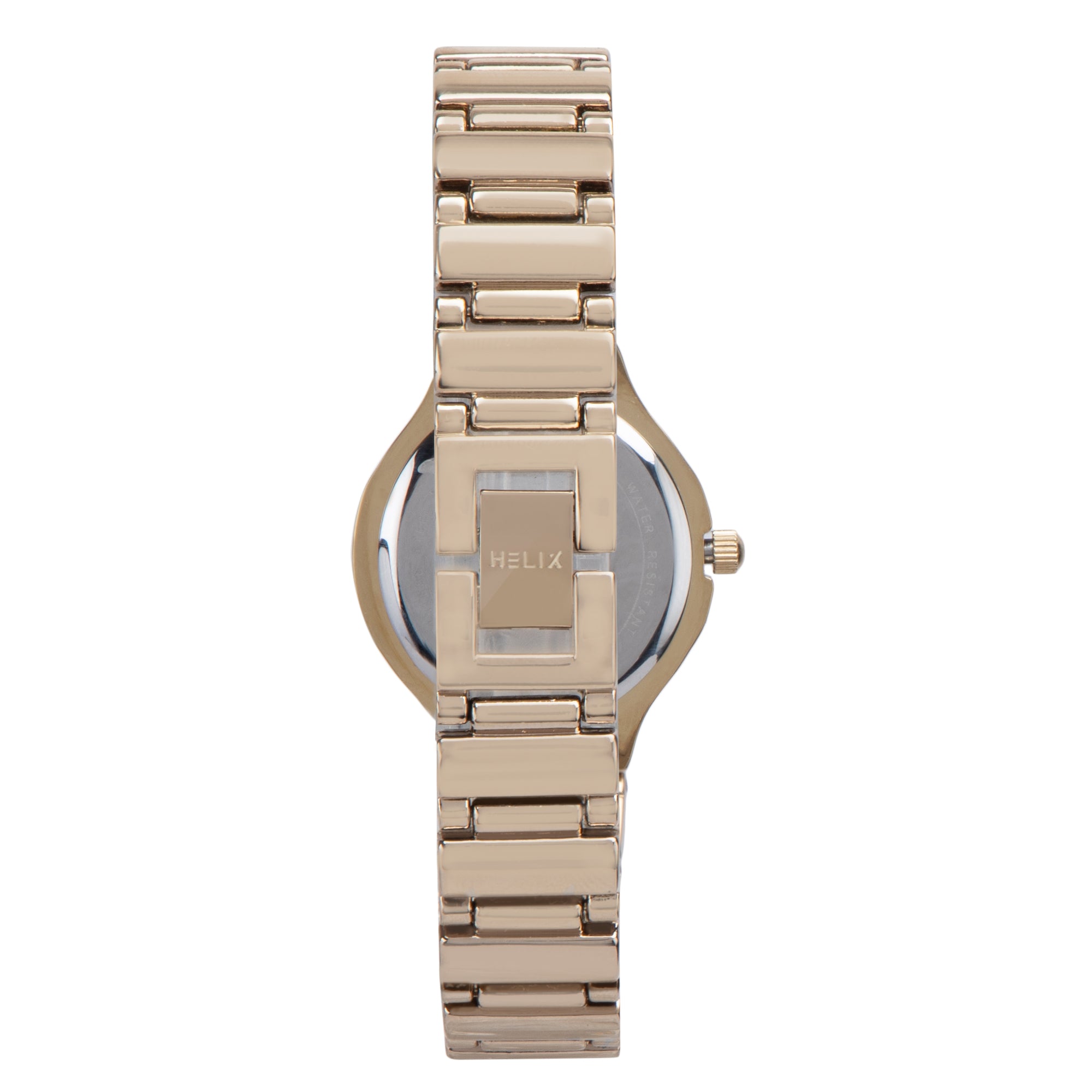 Helix By Timex Round 30mm White Dial Analog Women Watch - TW066HL00T