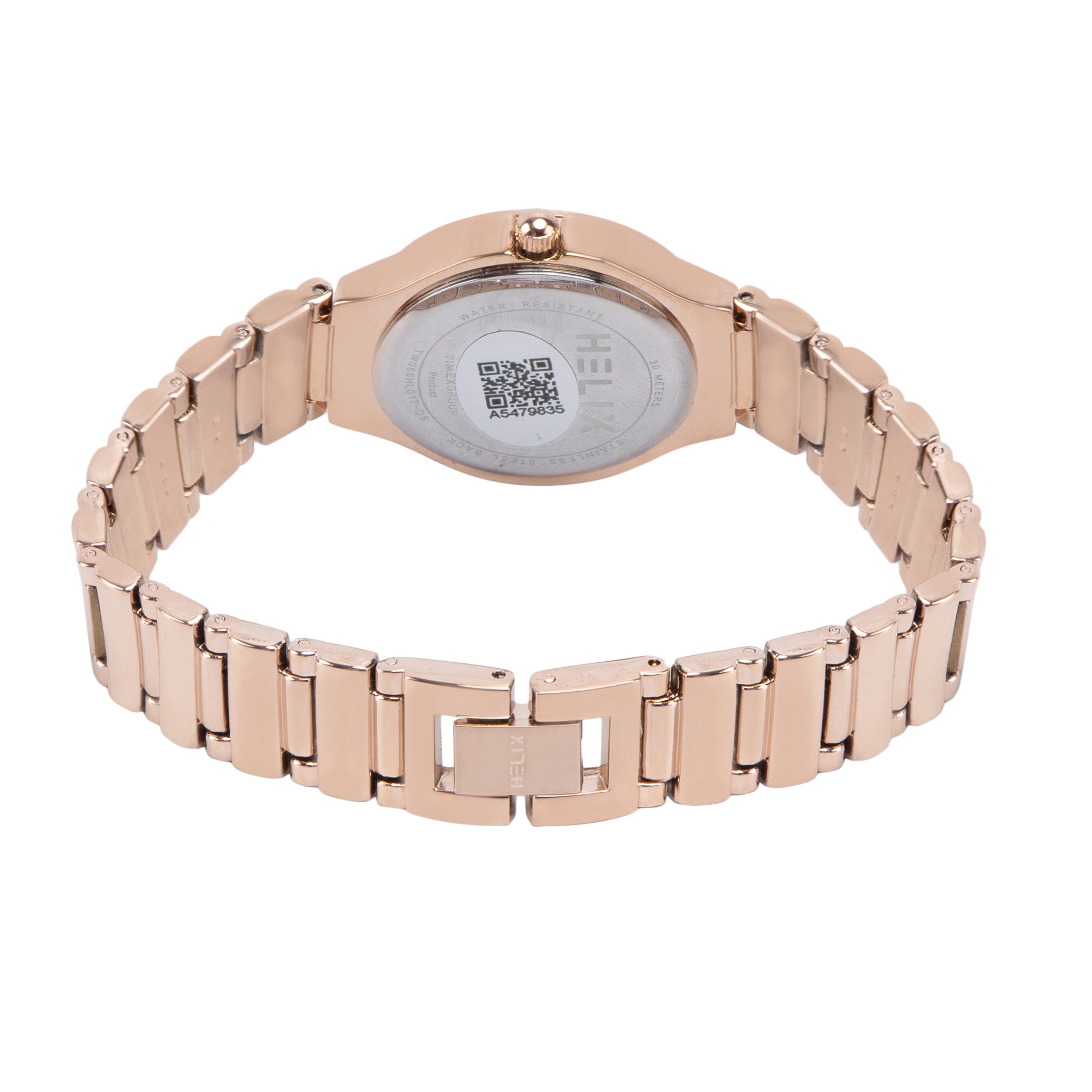 Helix By Timex Round 30mm Pink Dial Analog Women Watch - TW066HL01T