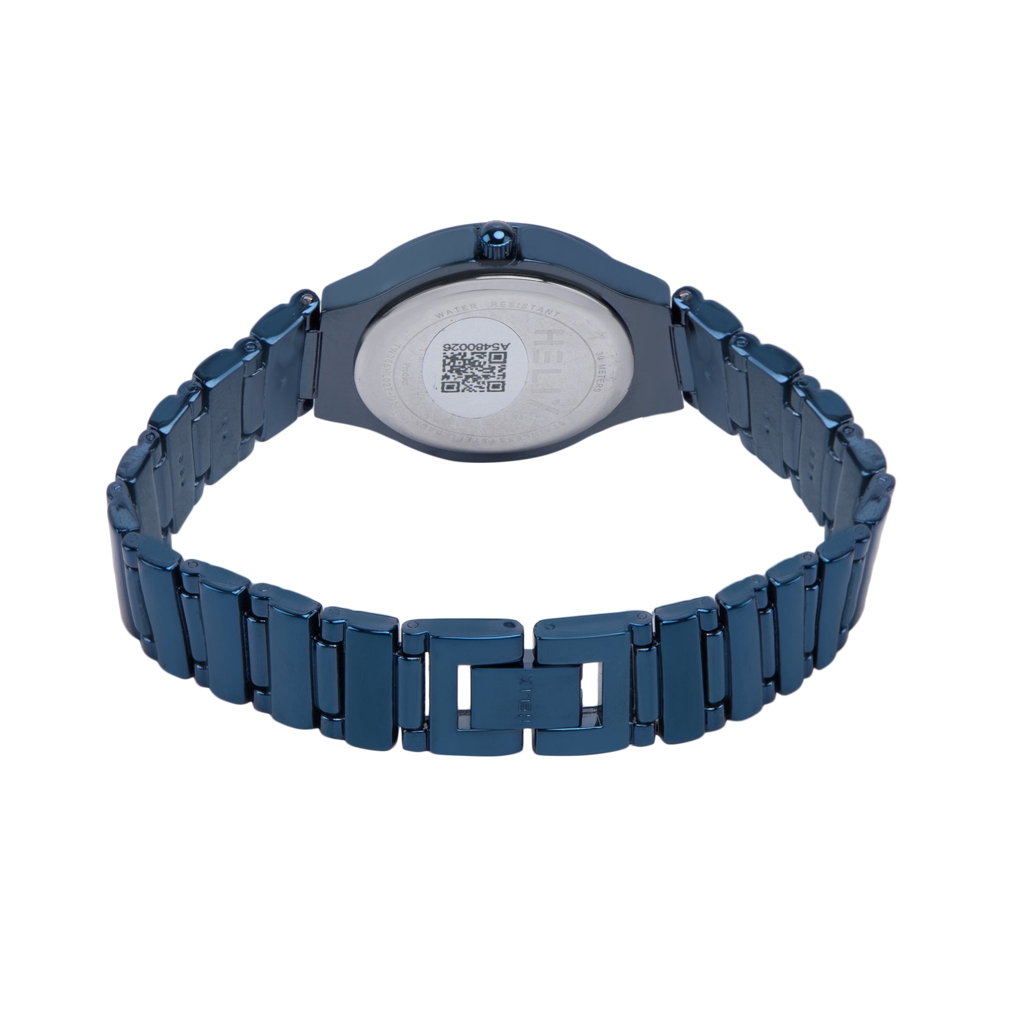 Helix By Timex Round 30mm Blue Dial Analog Women Watch - TW066HL02T