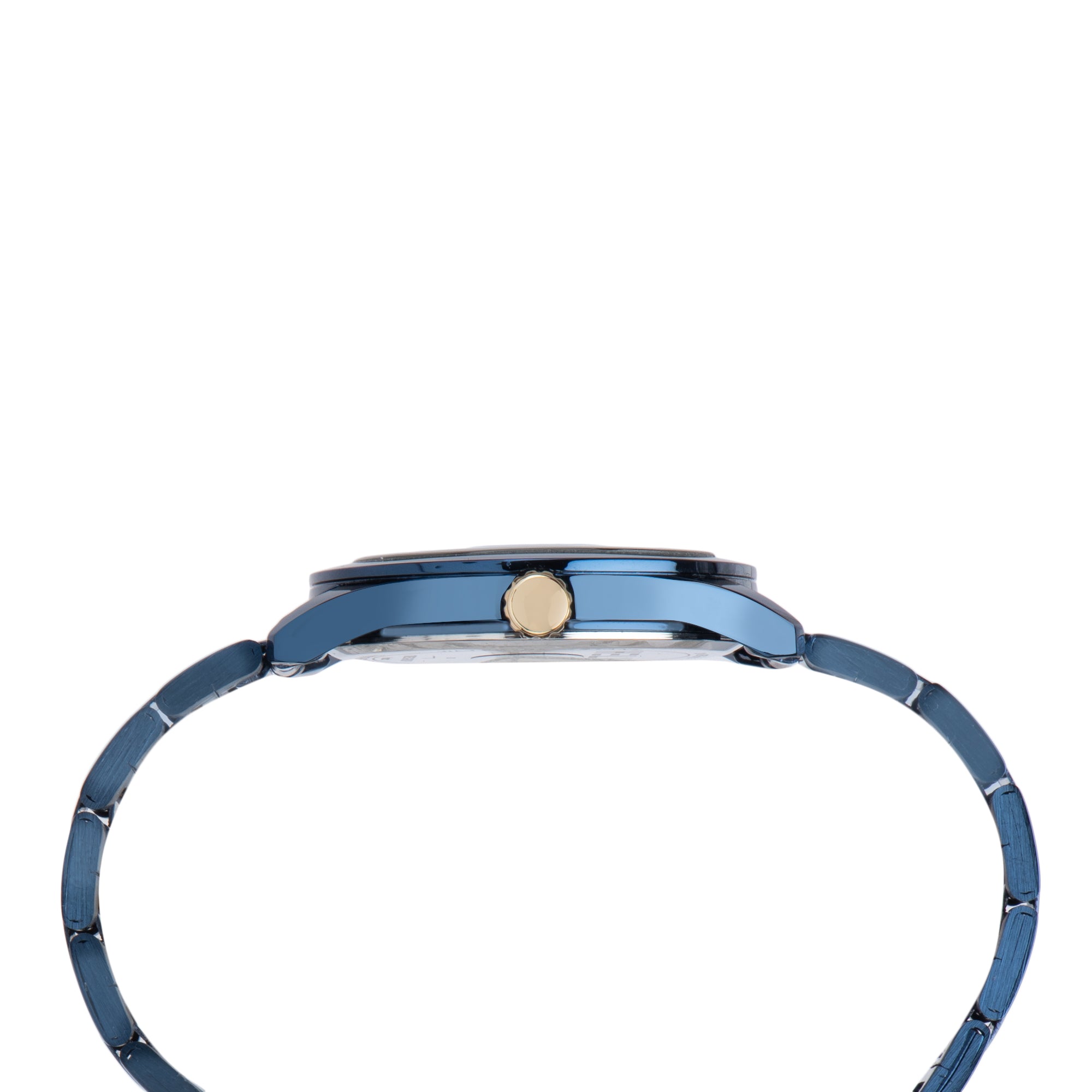 Helix By Timex Round 40mm Blue Dial Analog Men Watch - TW067HG01T