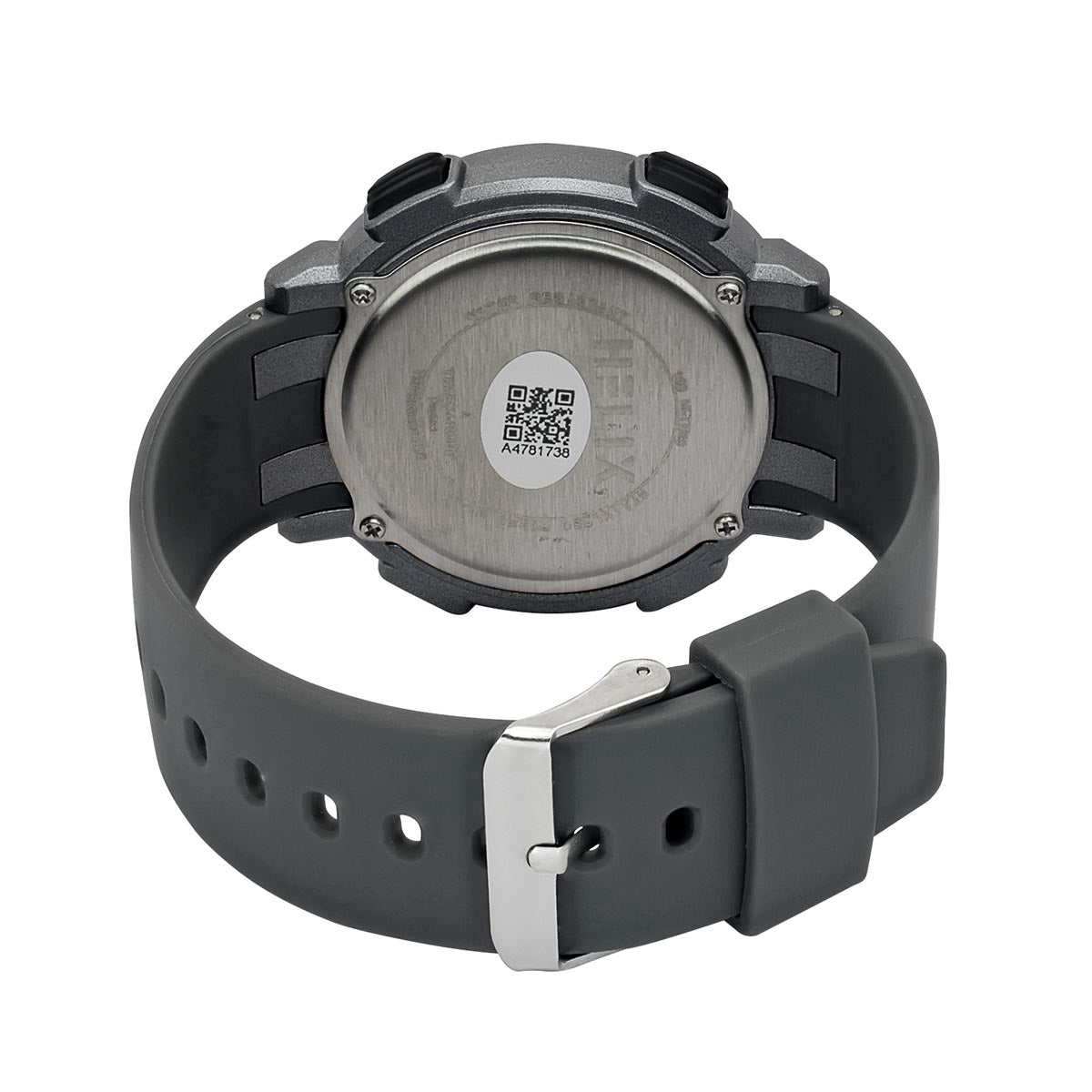 Helix By Timex Round 48mm Grey Dial Digital Men Watch - TWESK6401T