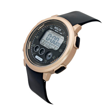 Helix By Timex Round 48mm Grey Dial Digital Men Watch - TWESK6403T