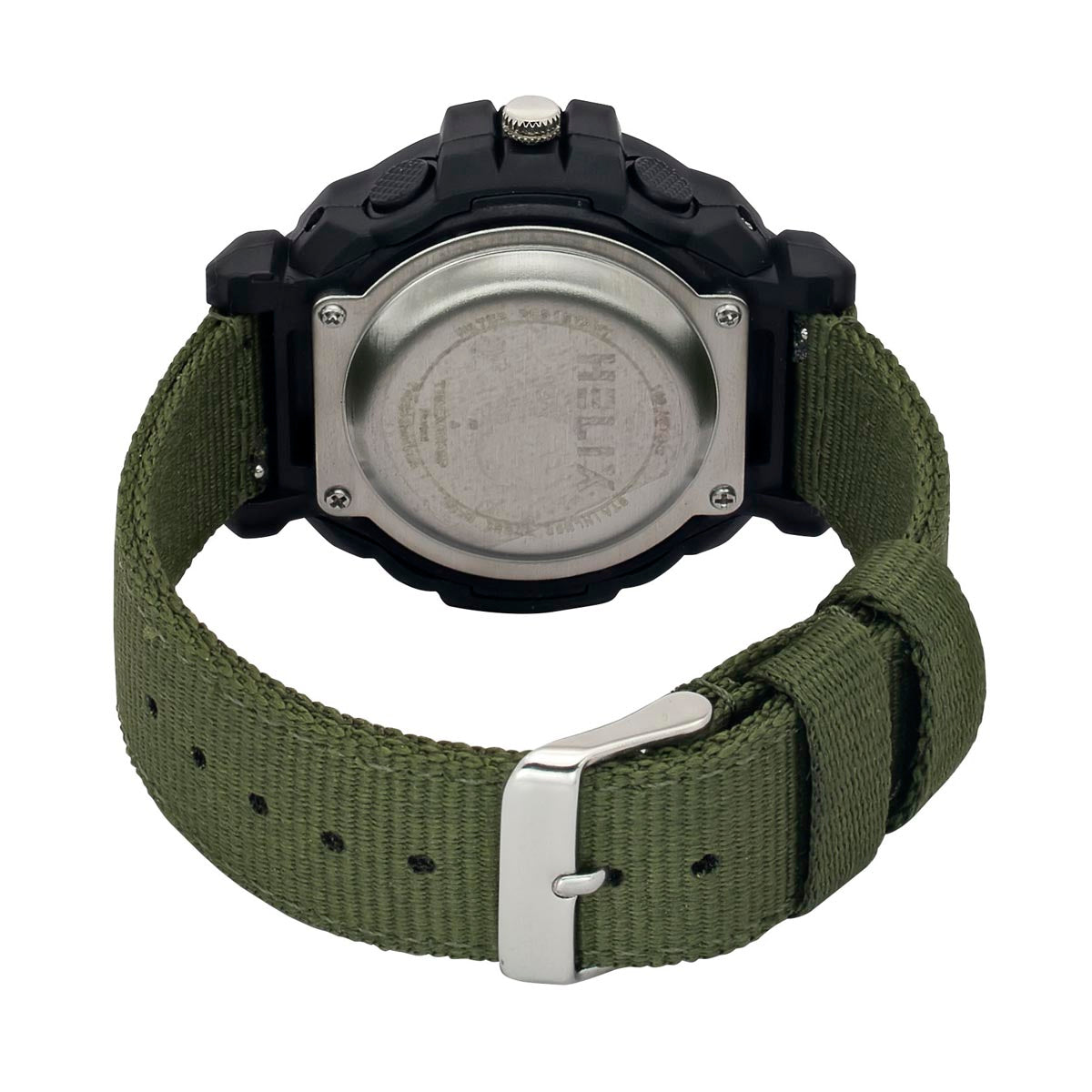 Helix By Timex Round 49mm Black Dial Ana Digital Men Watch - TWESK6501T
