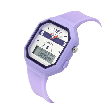 Helix By Timex Octagonal 40mm Grey Dial Ana Digital Men Watch - TWESK6604T