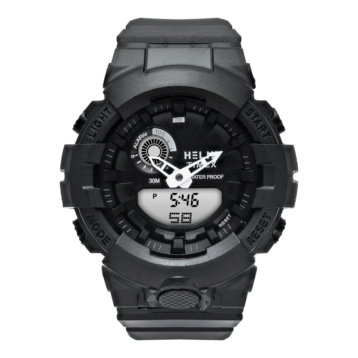 Helix By Timex Round 45mm Black Dial Ana Digital Men Watch - TWESK7401T