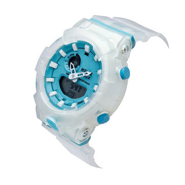 Helix By Timex Round 45mm Blue Dial Ana Digital Men Watch - TWESK7402T