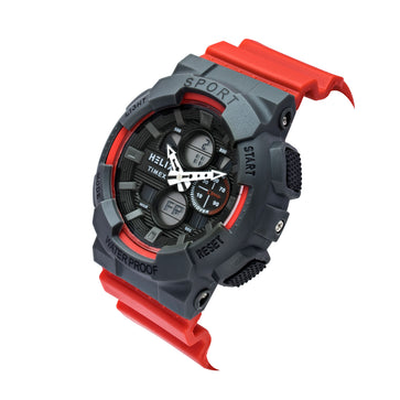 Helix By Timex Round 50mm Black Dial Ana Digital Men Watch - TWESK7501T
