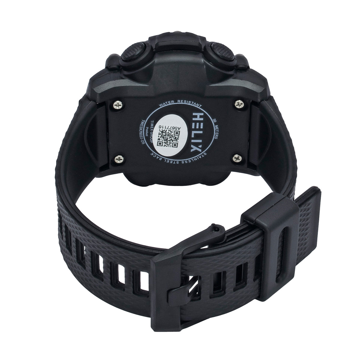 Helix By Timex Round 52mm Black Dial Ana Digital Men Watch - TWESK7603T