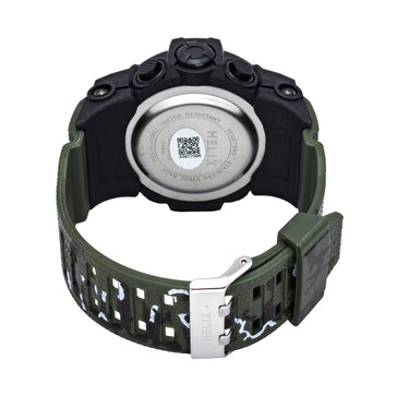 Helix By Timex Round 53mm Black Dial Ana Digital Men Watch - TWESK7701T