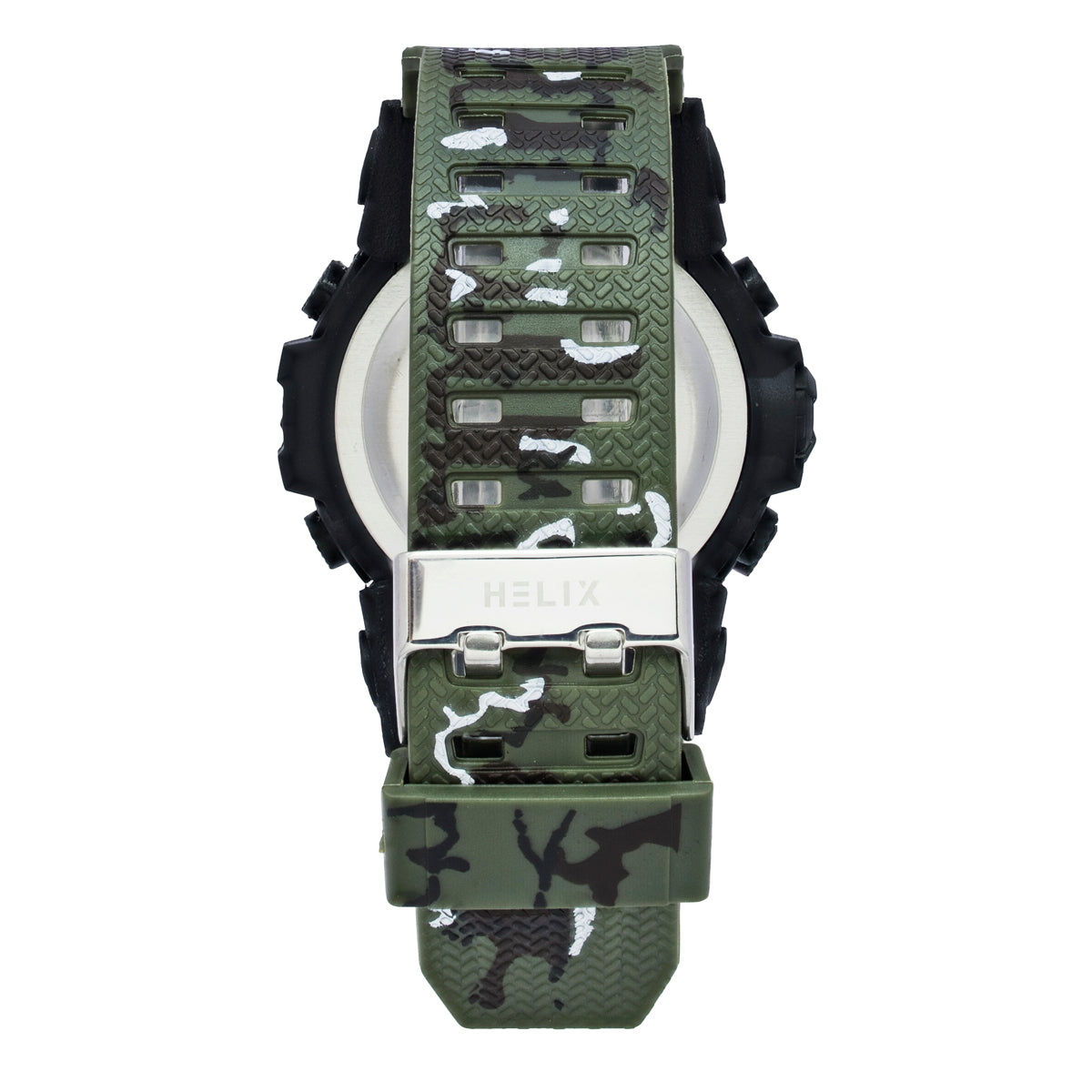 Helix By Timex Round 53mm Black Dial Ana Digital Men Watch - TWESK7701T