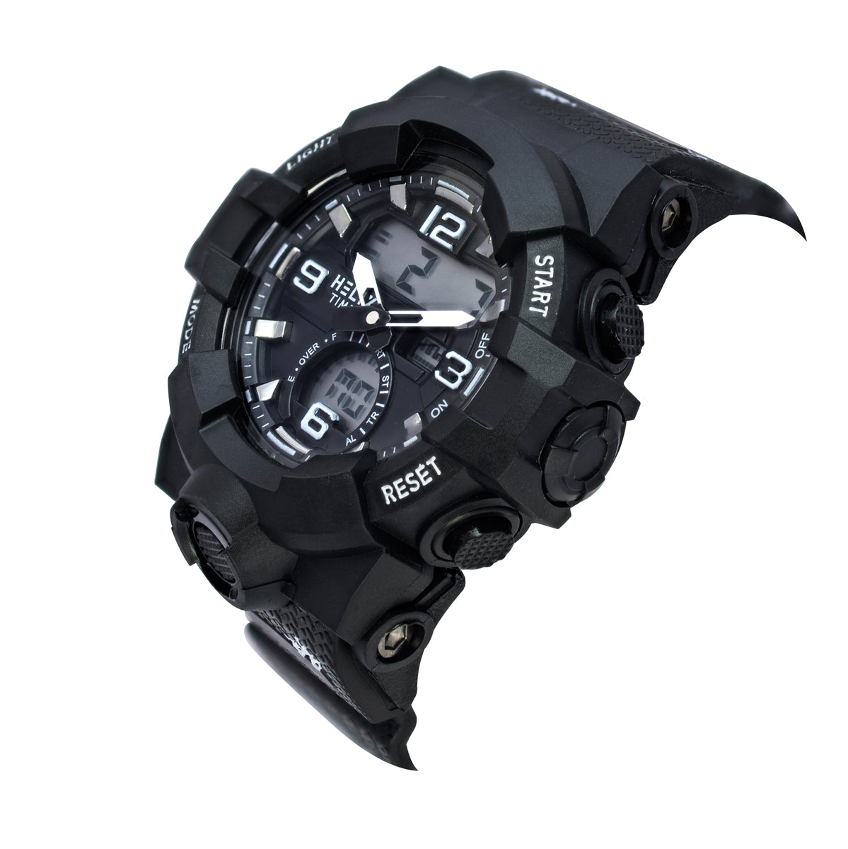 Helix By Timex Round 53mm Black Dial Ana Digital Men Watch - TWESK7702T