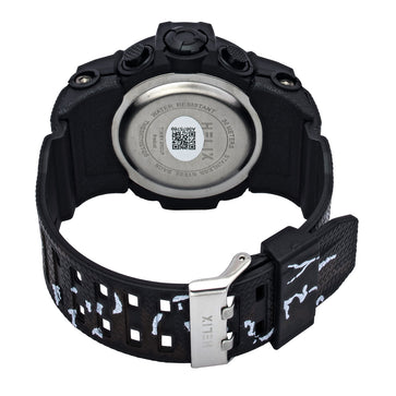 Helix By Timex Round 53mm Black Dial Ana Digital Men Watch - TWESK7702T