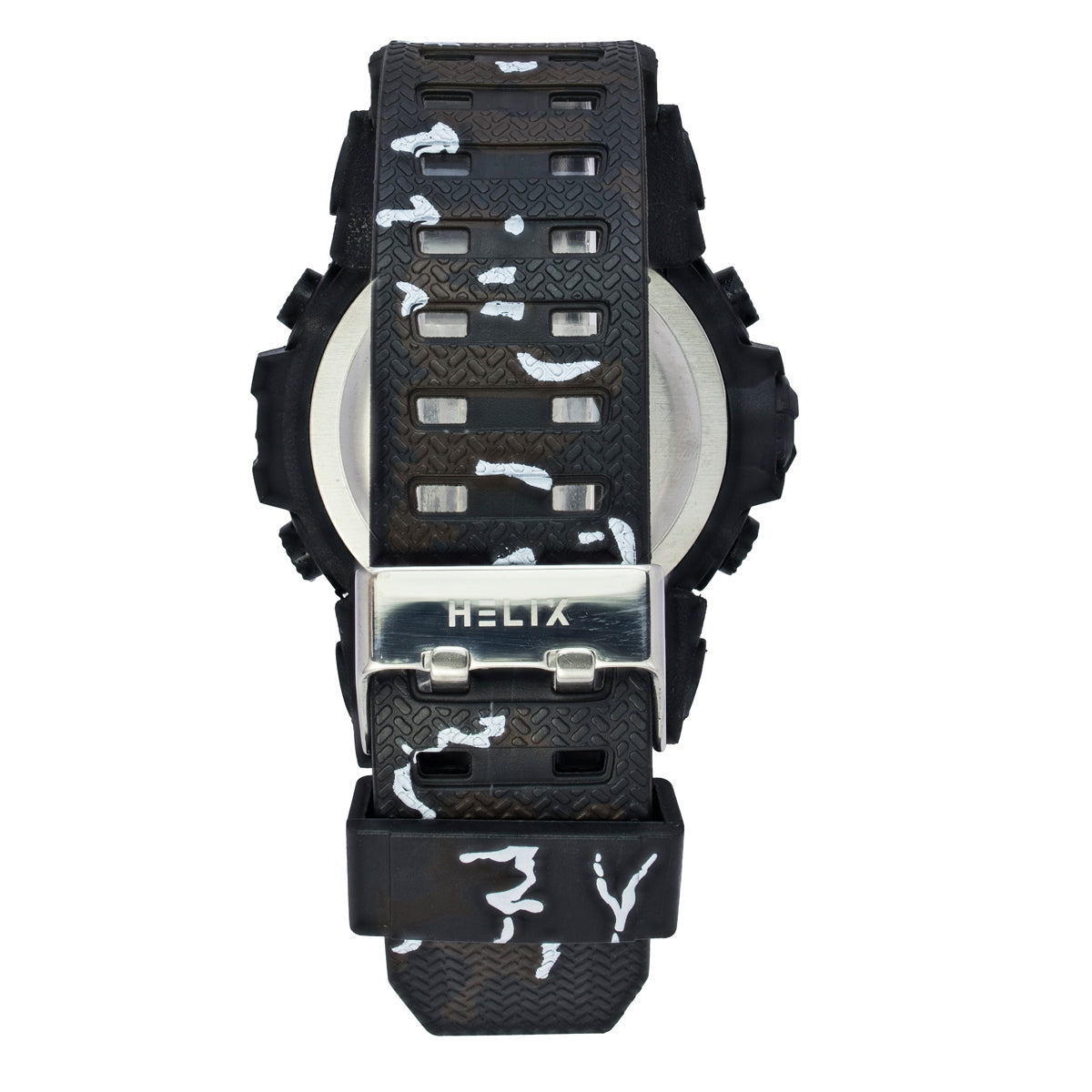 Helix By Timex Round 53mm Black Dial Ana Digital Men Watch - TWESK7702T