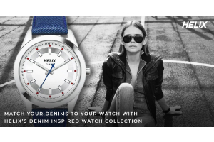 Helix: Match your denim to your watch with Helix's Denim-inspired watch collection
