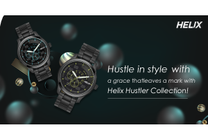 Hustle in style with a grace that leaves a mark with Helix Hustler Collection!