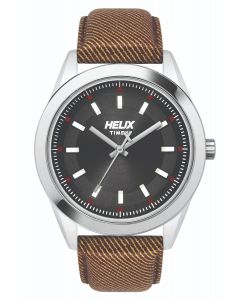 Helix denim strap watch for boys
