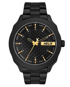 Helix Analog Black  Dial Men Watch-TW034HG12