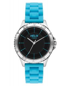 Ladies blue casual watch
