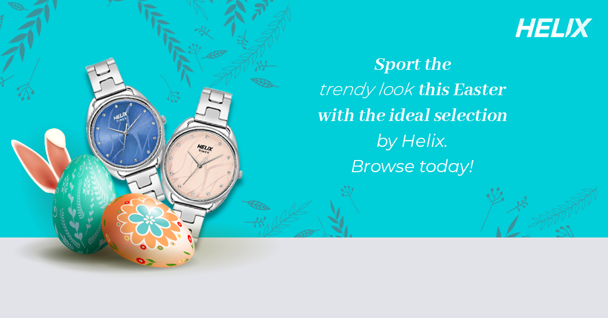 Sport the trendy look this Easter with the ideal selection by Helix. Browse today!