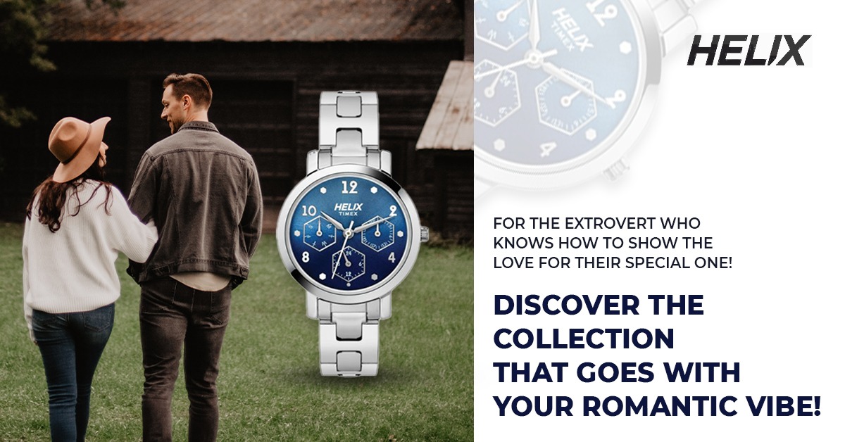 For the extrovert who knows how to show the love for their special one! .  Discover the collection that goes with your romantic vibe!